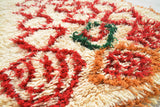 Red Vintage Rug for Sale | Faded Vintage Rugs | Genuine Vintage Handmade Faded Rugs | Illuminate Collective