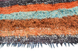 Shaggy Stripes Vintage Shag Rug - Add a touch of retro style to your home