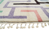 Shop Hand knotted Rug | Black And White Rug