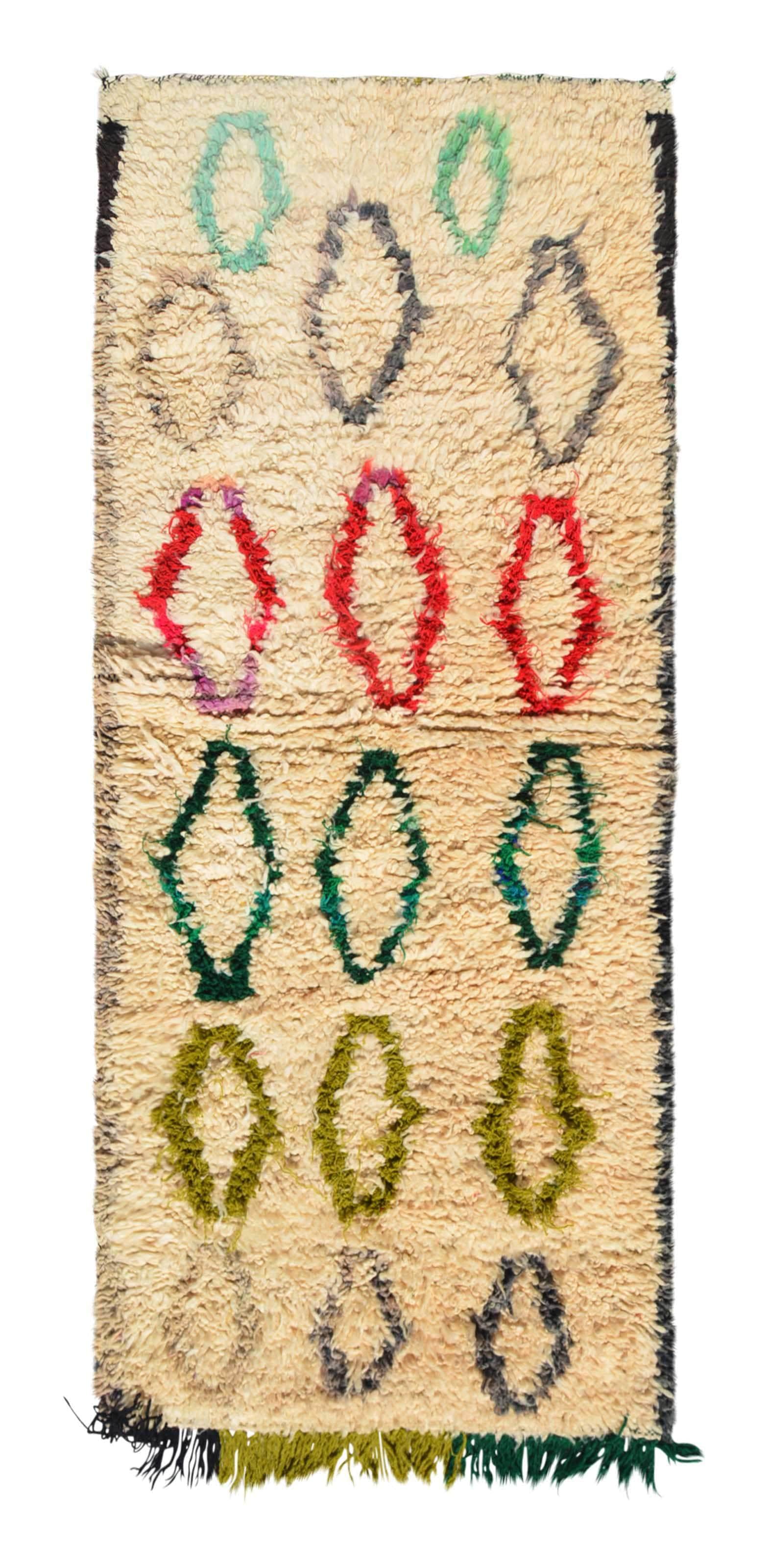 Small Vintage Moroccan Rug | Small Size Berber Rug | Illuminate Collective
