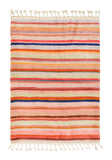 Stripes-pink/multi Color Moroccan Rug