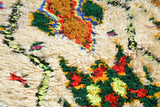 Vintage Bathroom Rug | Vintage Floral Area Rugs | Moroccan Style Rug | Illuminate Collective