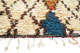 Vintage Moroccan Rug - Baby Blue Rugs For Nursery - Illuminate Collective
