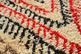 Vintage Moroccan Rug - Black And Red Rugs - Illuminate Collective