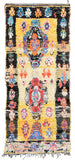 Vintage Moroccan Rug Boucharouette Runner Vintage Rug Illuminate Collective