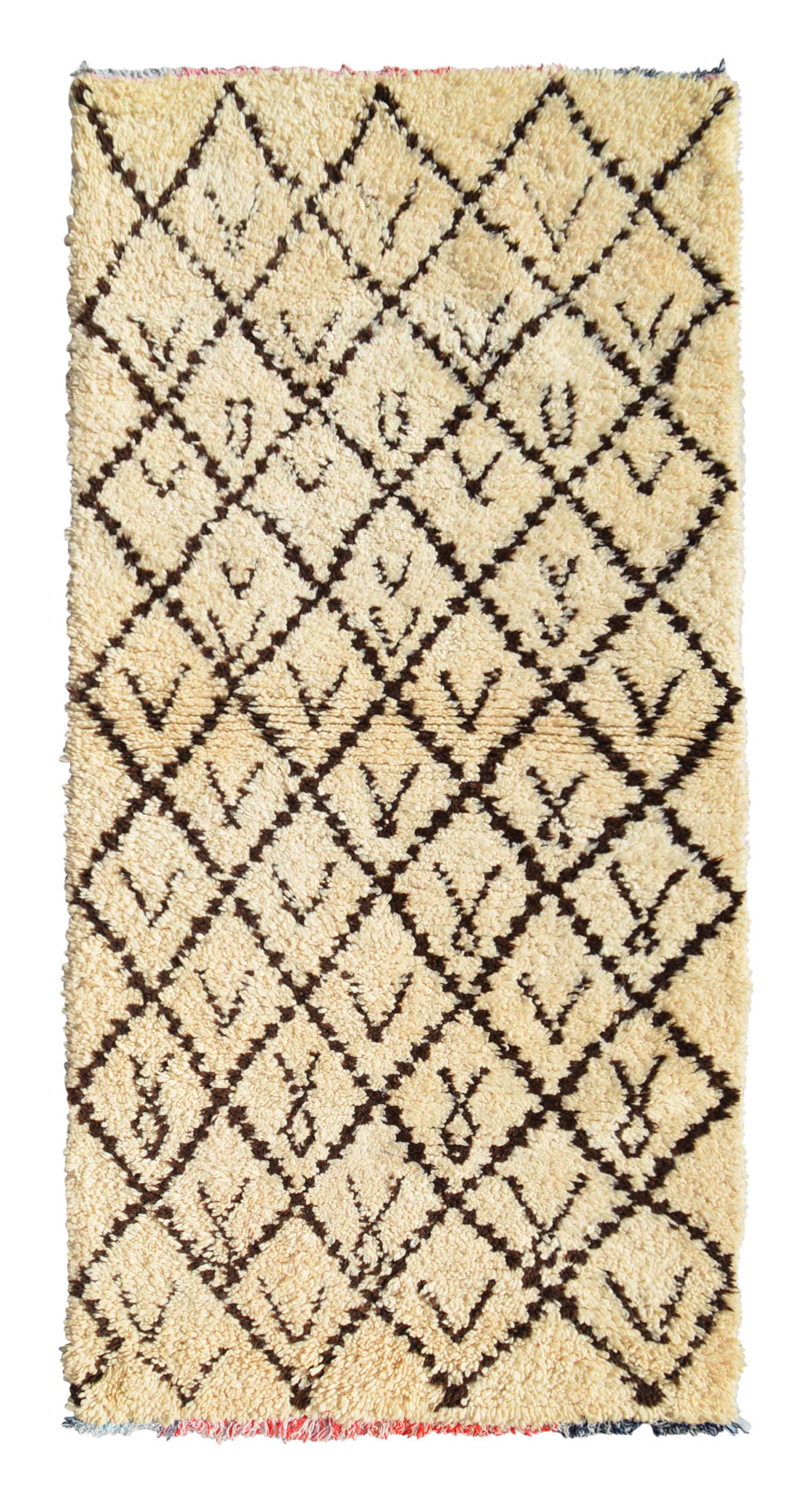 Vintage Moroccan Rug Faded Vintage Rugs - Vintage Farmhouse Rugs - Vintage Rug Illuminate Collective