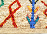 Vintage Moroccan Rug - Vintage Retro Rugs - Traditional Berber Rug