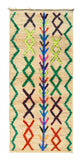 Vintage Moroccan Rug - Vintage Retro Rugs - Traditional Berber Rug