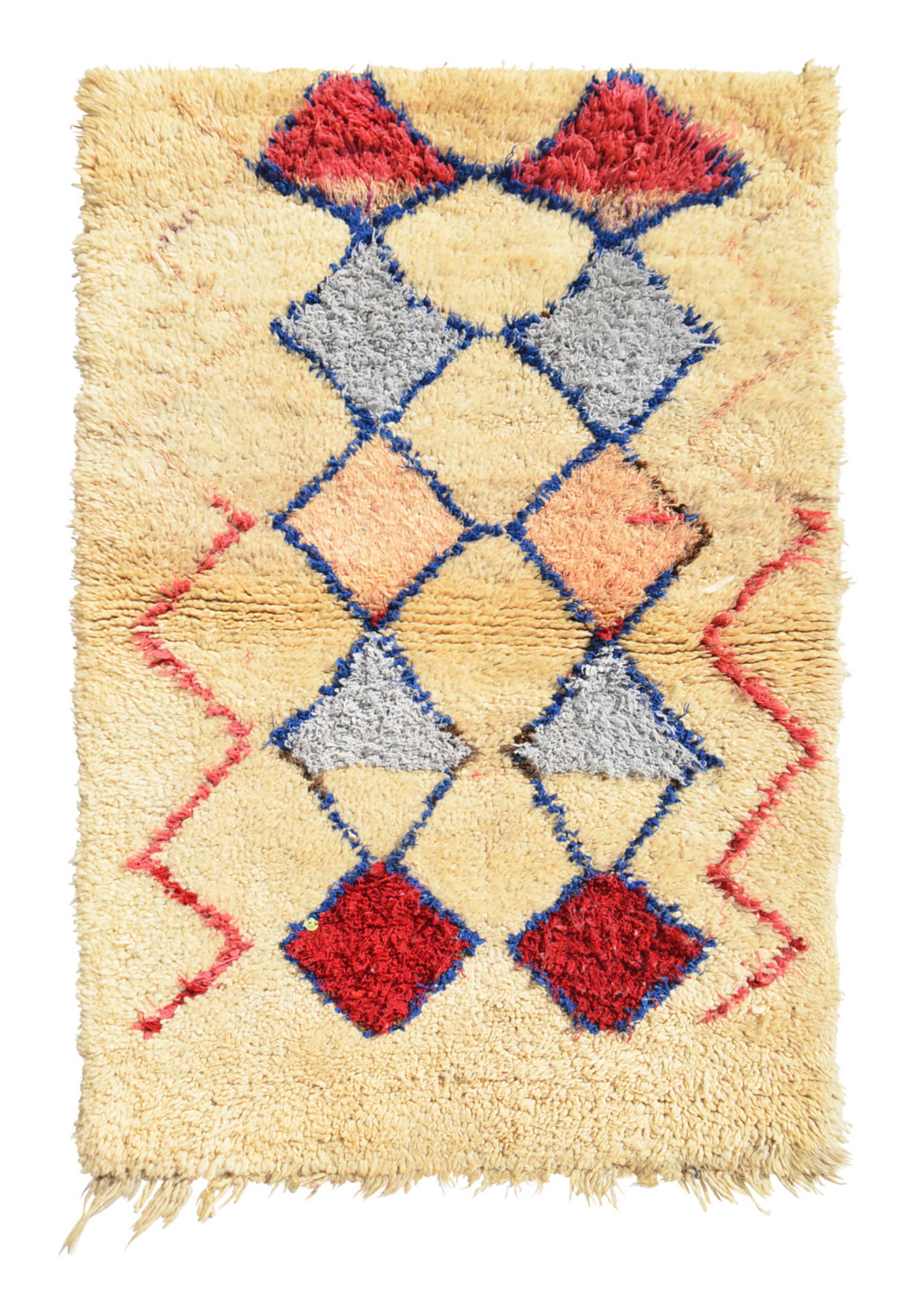 Vintage Rugs Los Angeles - Vintage Moroccan Rug - Illuminate Collective