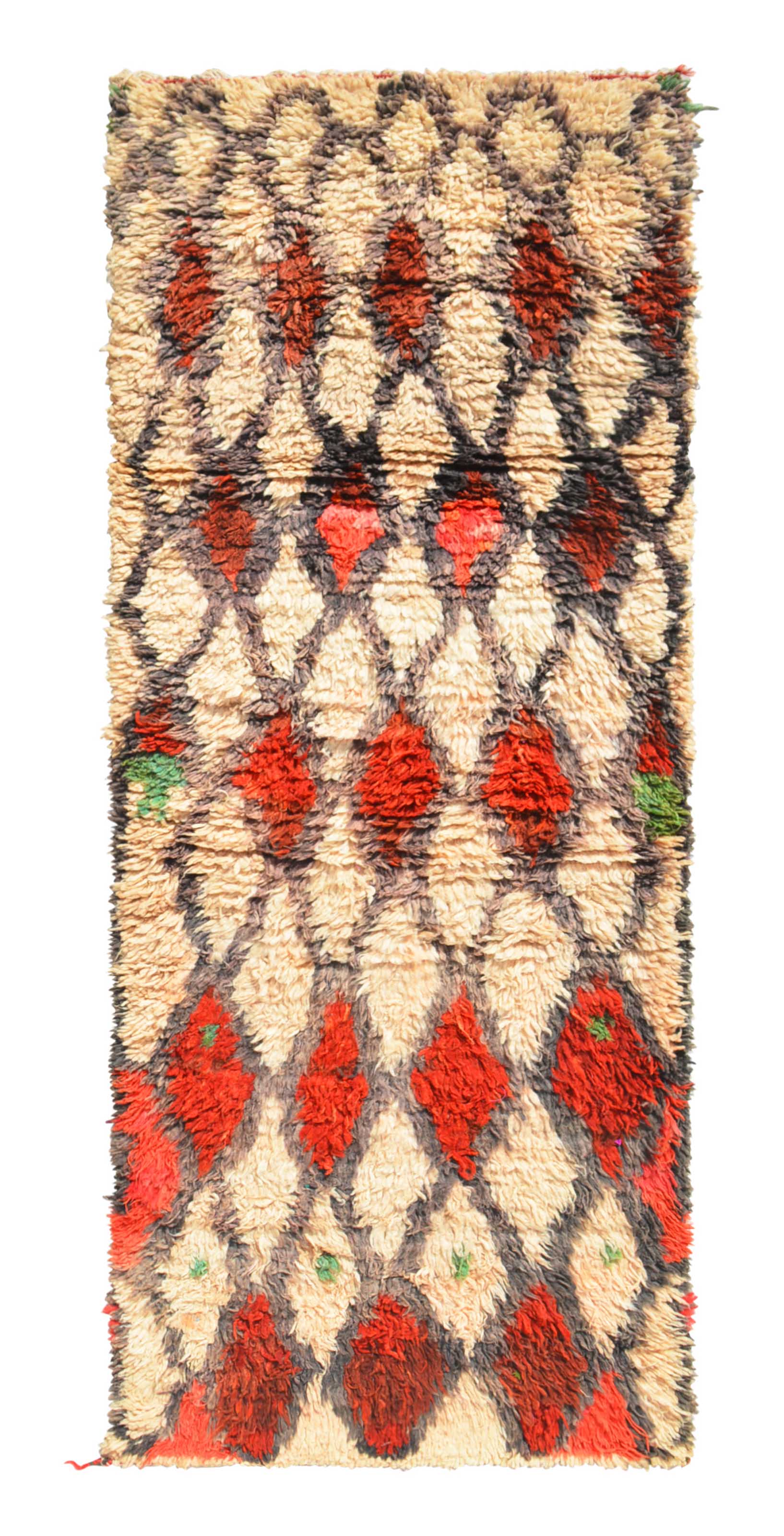 Vintage Wool Moroccan Rug Medium Size | Illuminate Collective