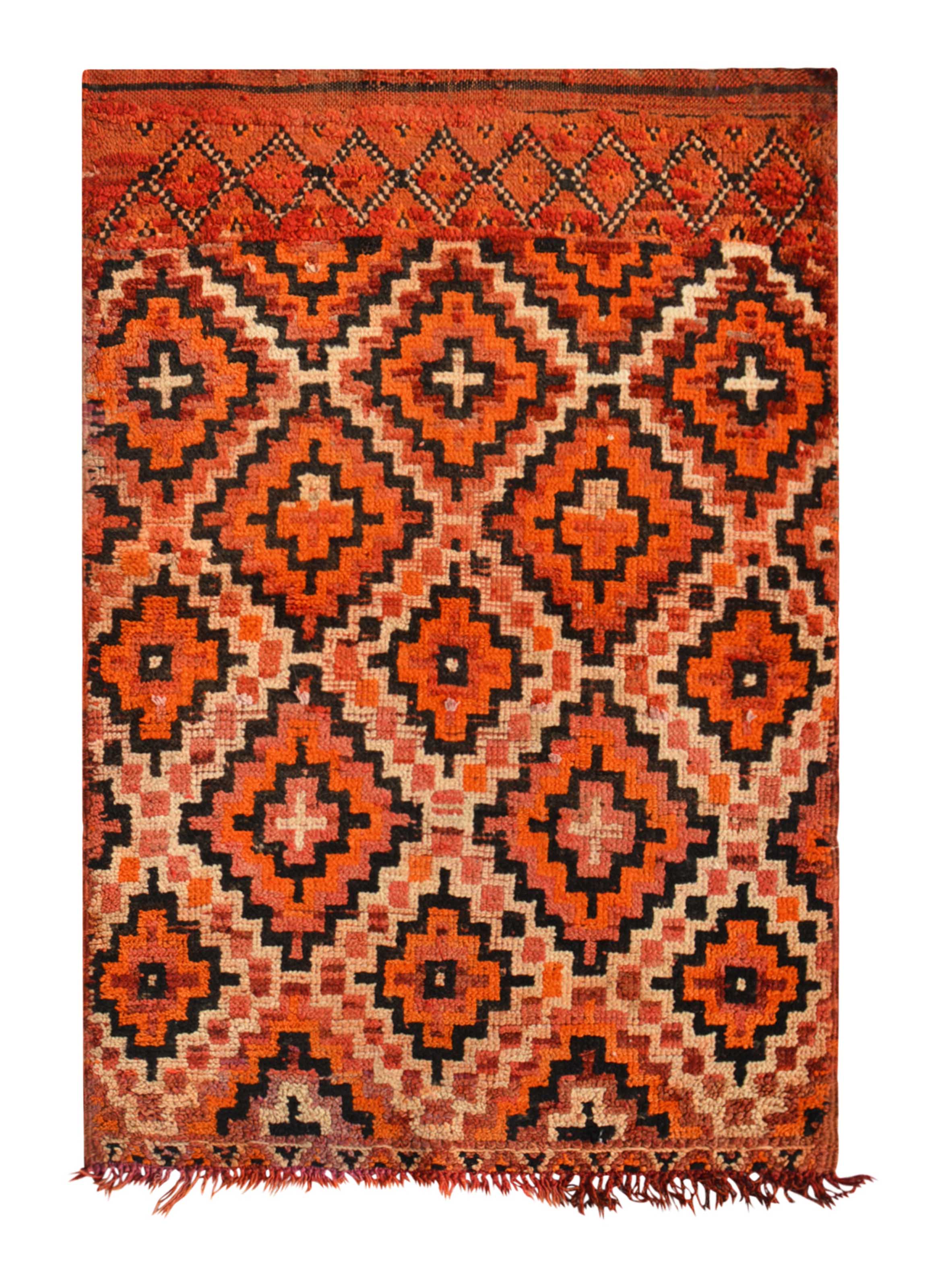 Wanderer Moroccan Rug | Mesmerizing Pattern | Antique Rug Collection | Illuminate Collective
