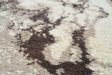 White And Black Moroccan Rug