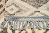 White And Brown Rugs - New Moroccan Rug