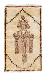 White Vintage Moroccan Rug
