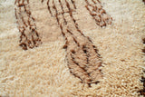 White Vintage Moroccan Rug