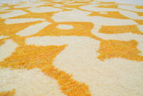 Yellow diamonds Rug