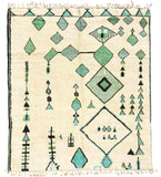 Zaynab - Handmade Moroccan Wool Rug By Illuminate Collective