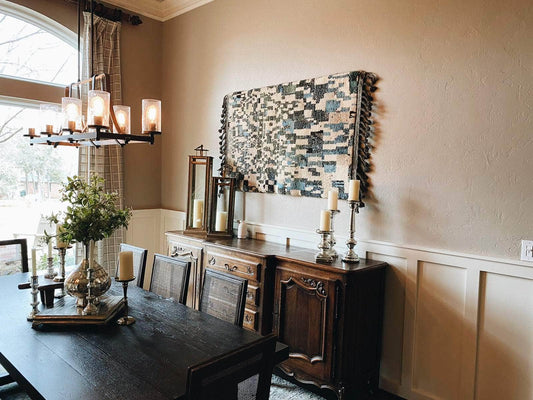 From the Floor to the Frame: A Guide to Styling Your Rug as Art