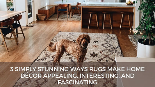 3 Simply Stunning Ways Rugs Make Home Décor Appealing, Interesting, And Fascinating