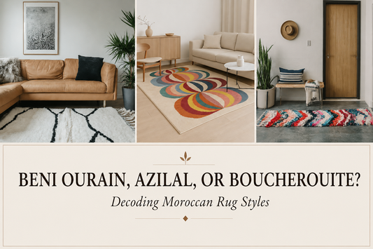 Beni Ourain, Azilal, or Boucherouite? Decoding Moroccan Rug Styles