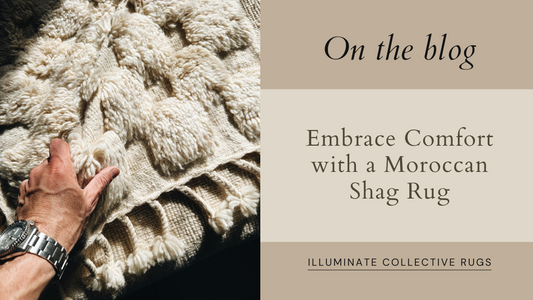 Embrace Comfort with a Moroccan Shag Rug
