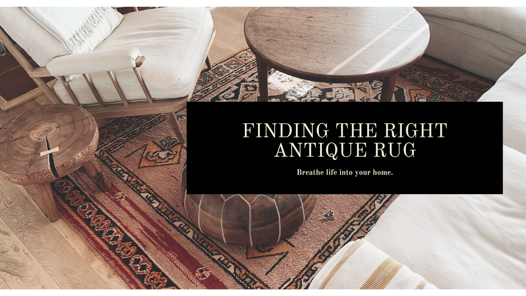 Finding the Right Antique Rug