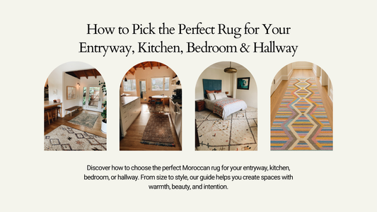 How to Pick the Perfect Rug for Your Entryway, Kitchen, Bedroom & Hallway