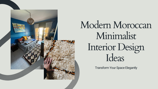 Modern Moroccan Minimalist  Interior Design Ideas 