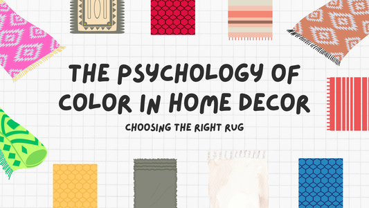 The Psychology of Color in Home Decor: Choosing the Right Rug
