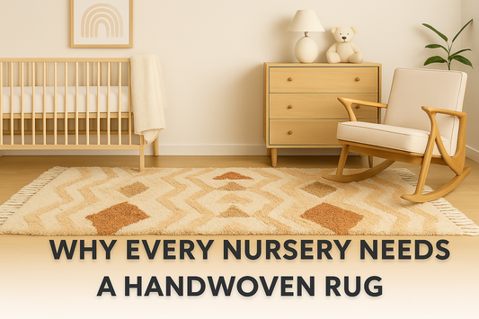 Why Every Nursery Needs a Handwoven Rug