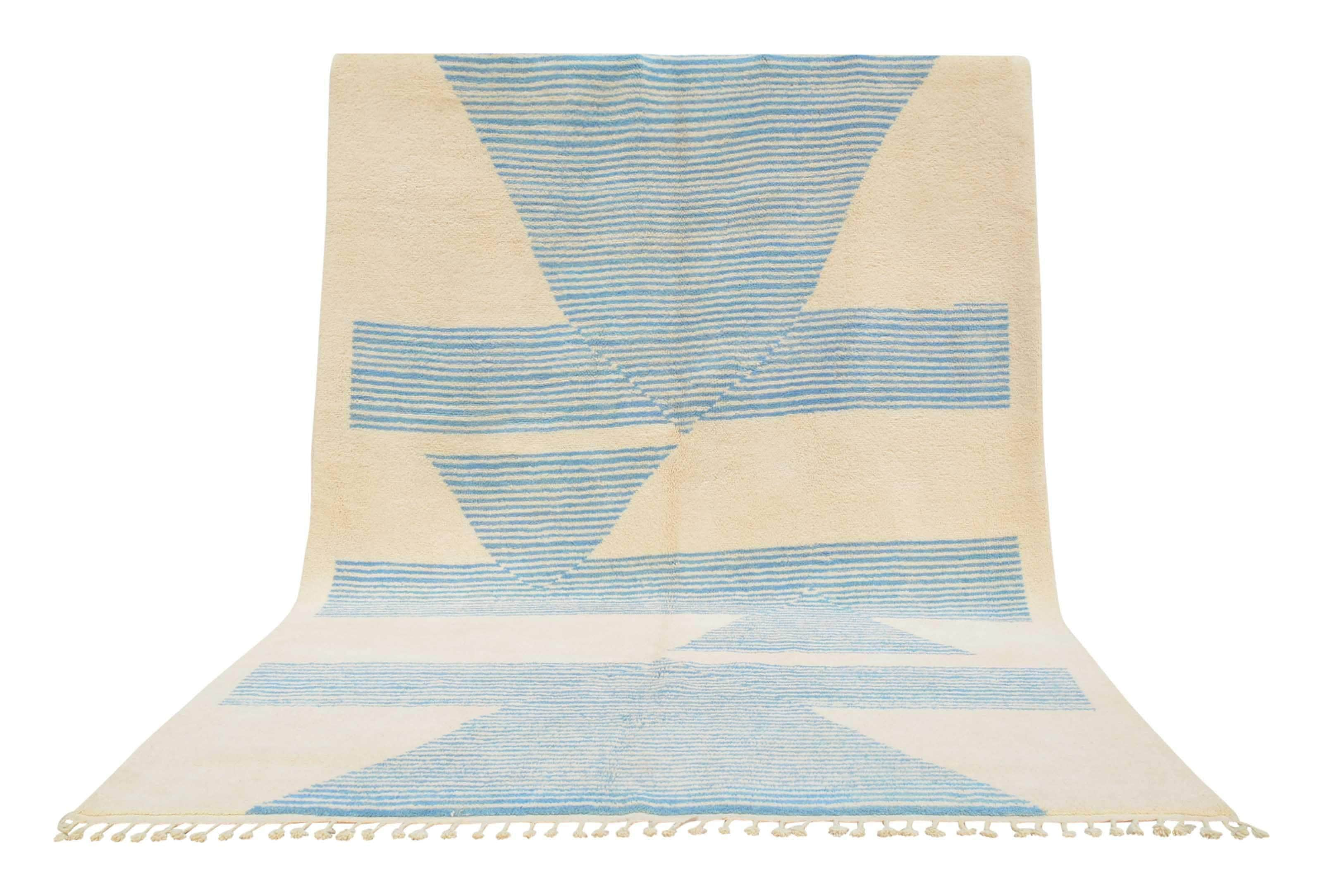 Aqua Arrow Modern Area Rug - Contemporary Home Decor | Illuminate Collective