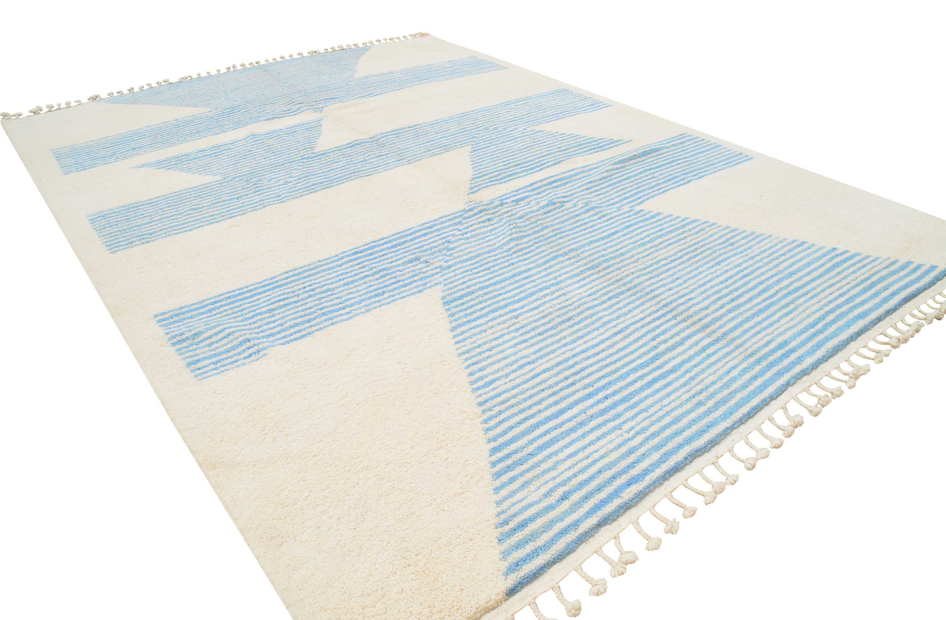 Aqua Arrow Modern Area Rug - Contemporary Home Decor | Illuminate Collective