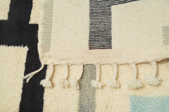 Aqua Wave Living Room Rug - Coastal Elegance | Illuminate Collective