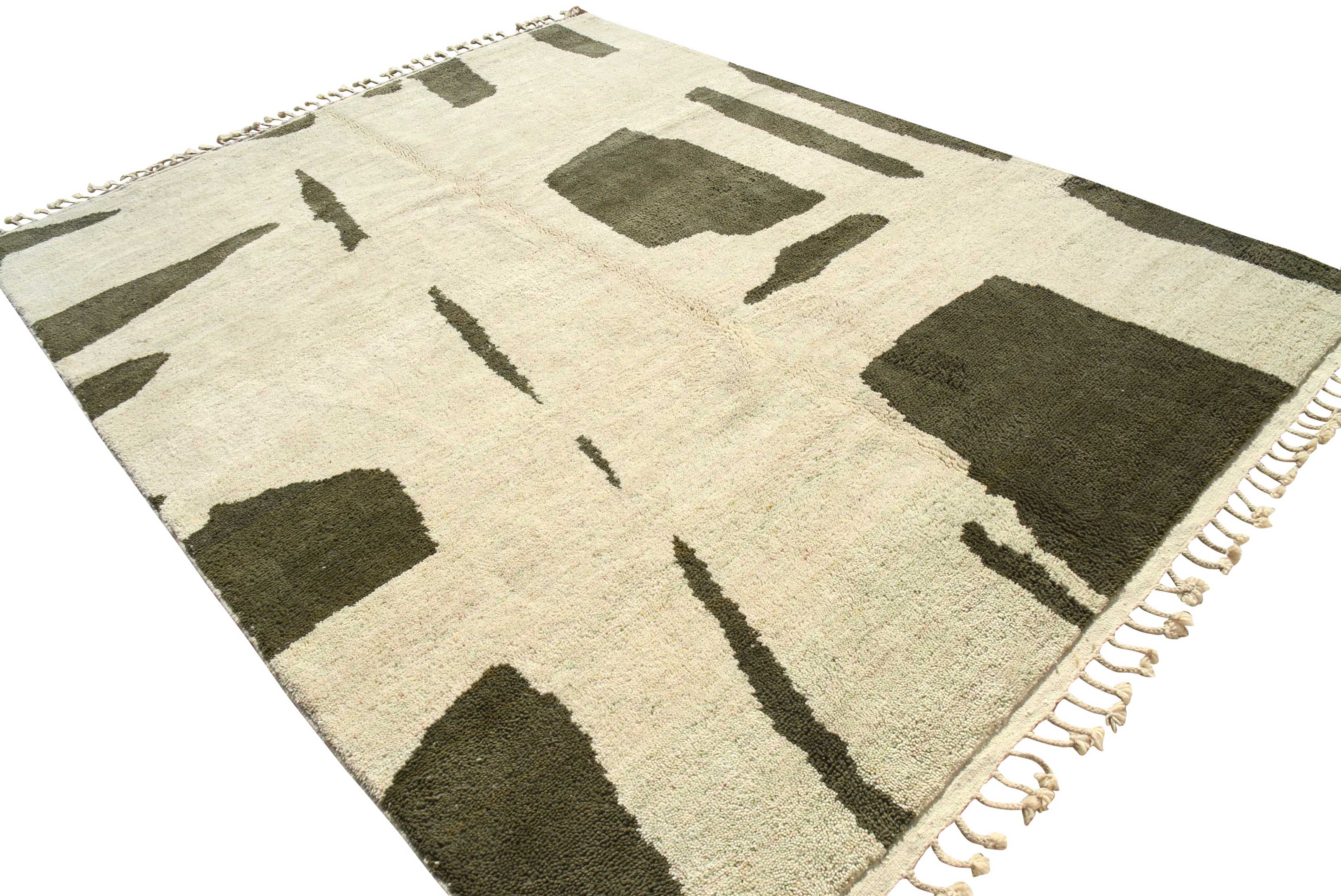 ArtGlow - Illuminate Your Space with Vibrant Green Art Rugs