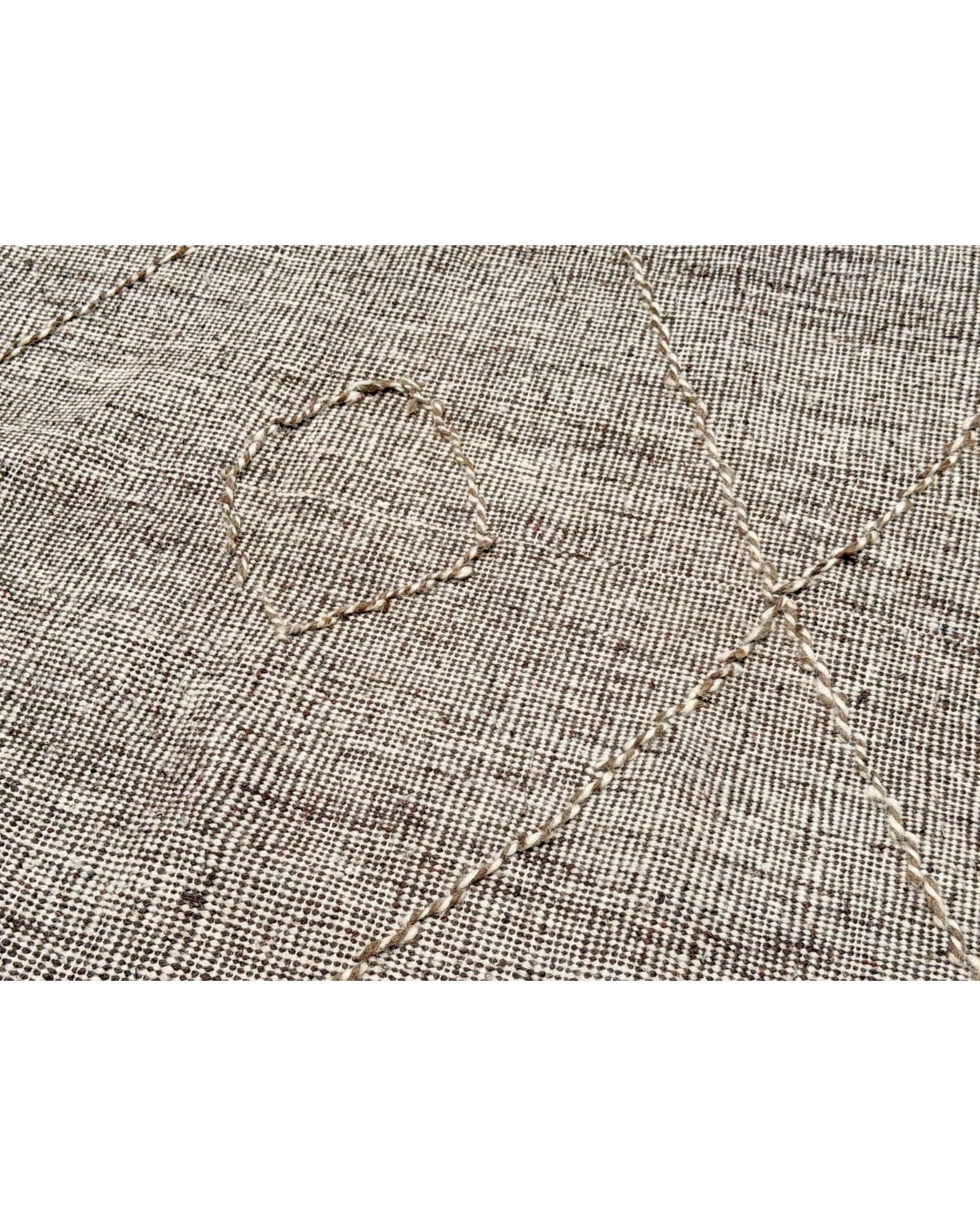 Black & White Vintage Moroccan Flatweave | 5x8