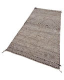 Black & White Vintage Moroccan Flatweave | 5x8