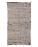 Black & White Vintage Moroccan Flatweave | 5x8