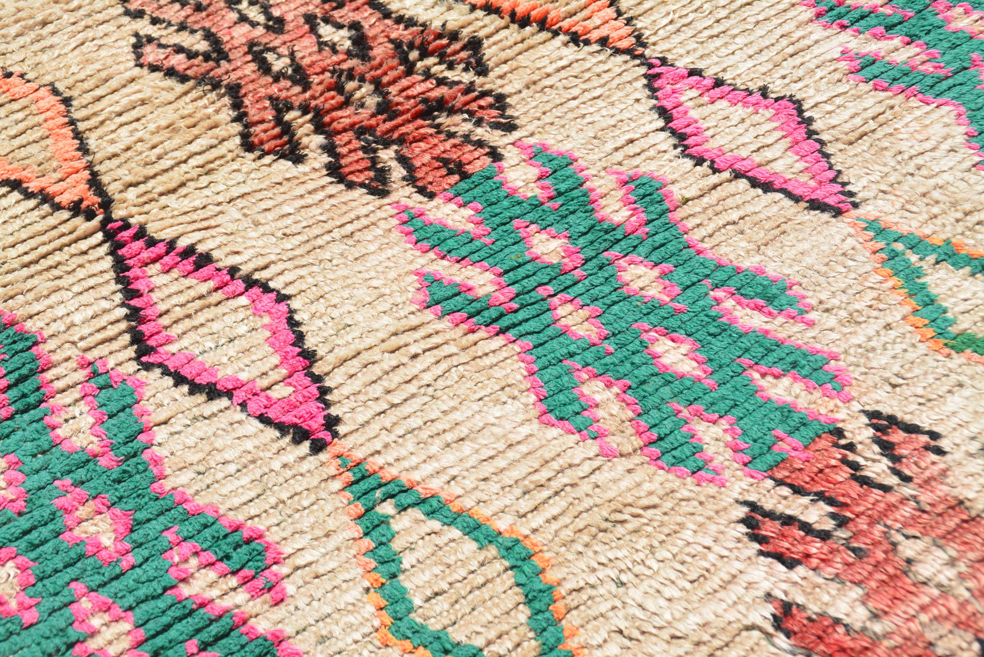 Block Party - Vintage Moroccan Rug 