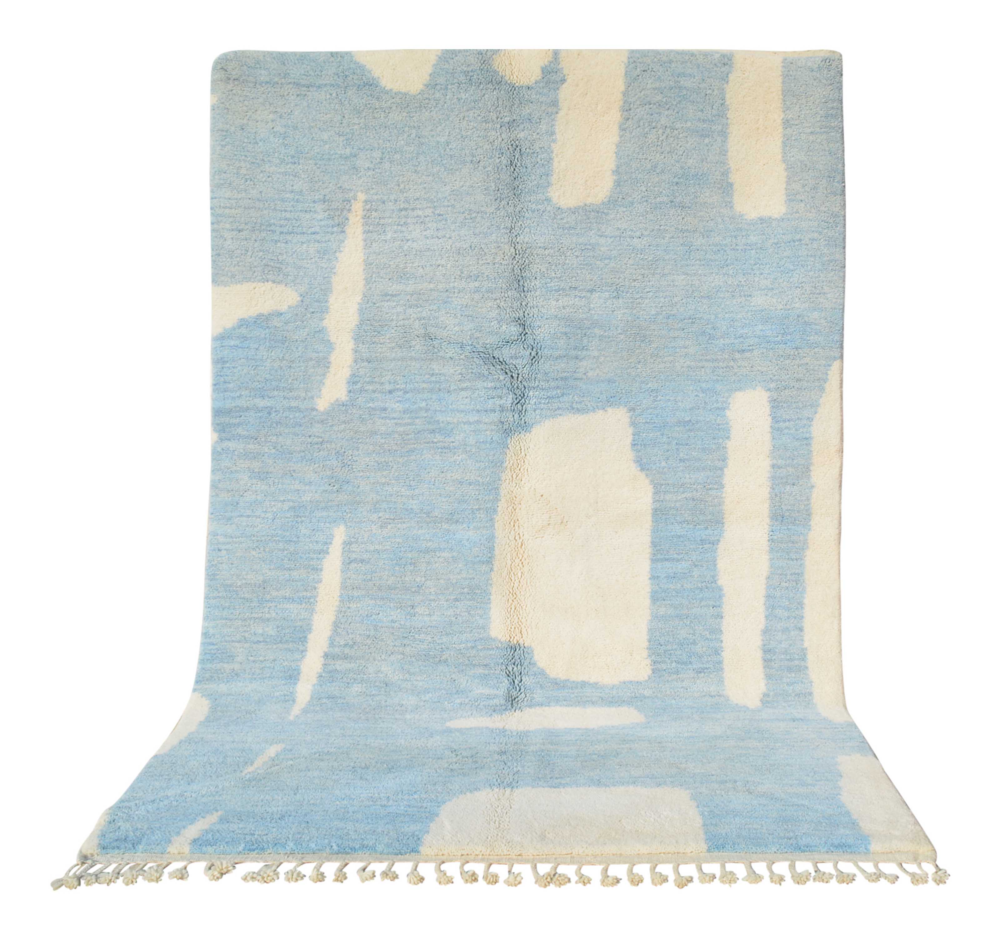 Blue Lips Handmade Moroccan Rug