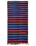 Blue Striped Vintage Moroccan Flatweave | 5x11