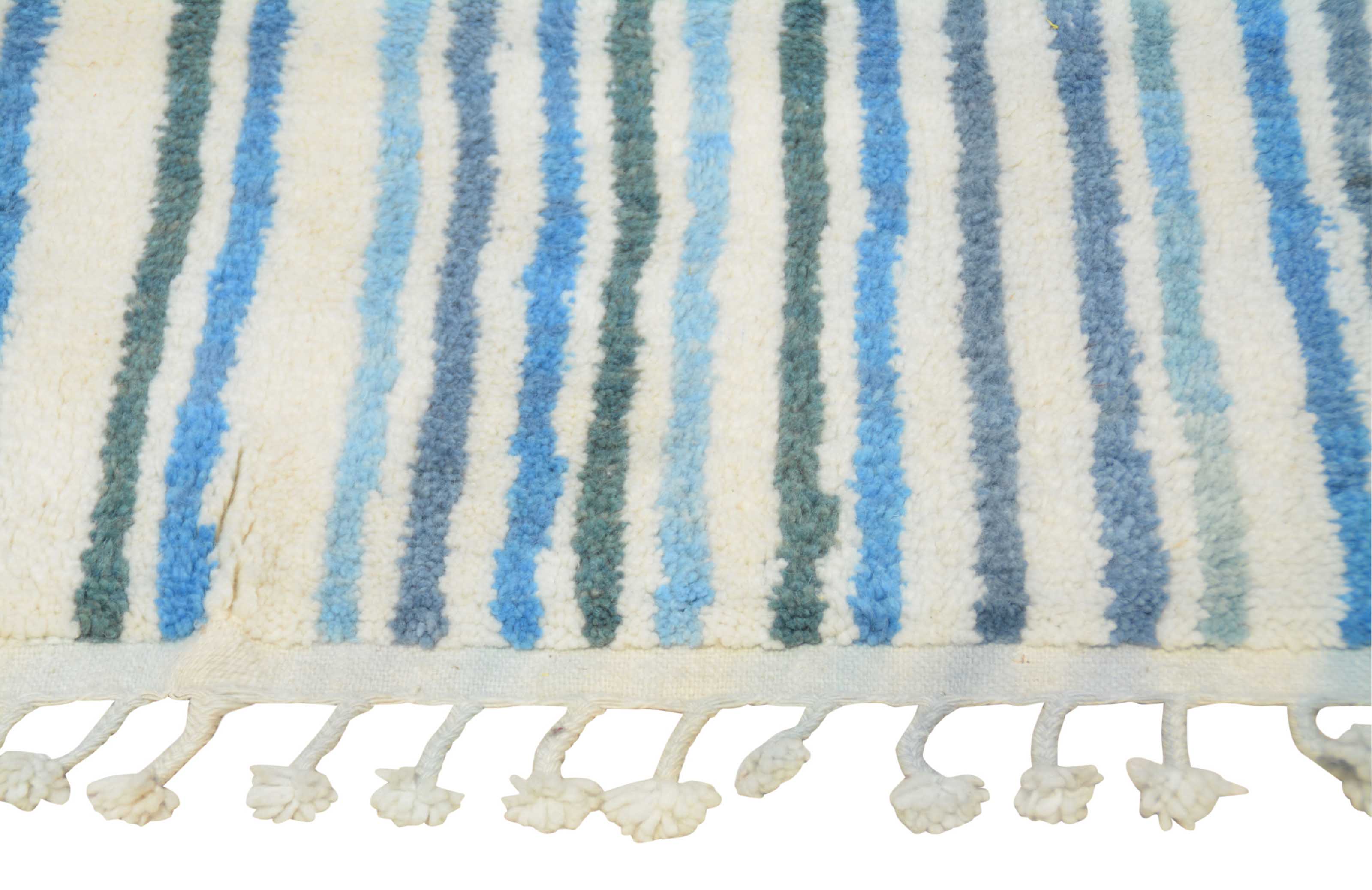 Blue Stripes Area Rug - Contemporary Elegance for Your Space | Illuminate Collective