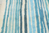 Blue Veil | Handmade Moroccan Rug with Tranquil Elegance