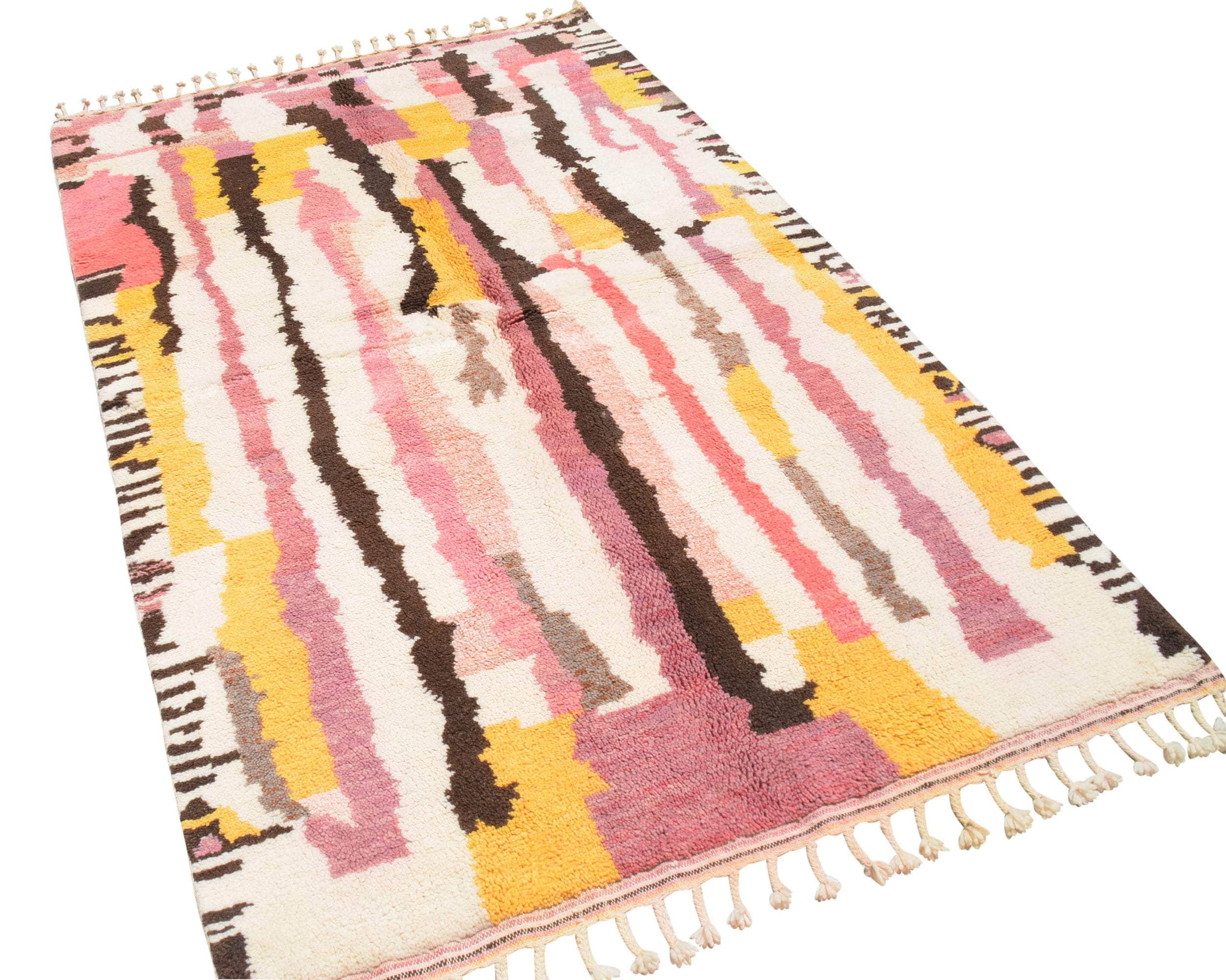 Blush Paradise | Handmade Moroccan Rug in Serene Pink