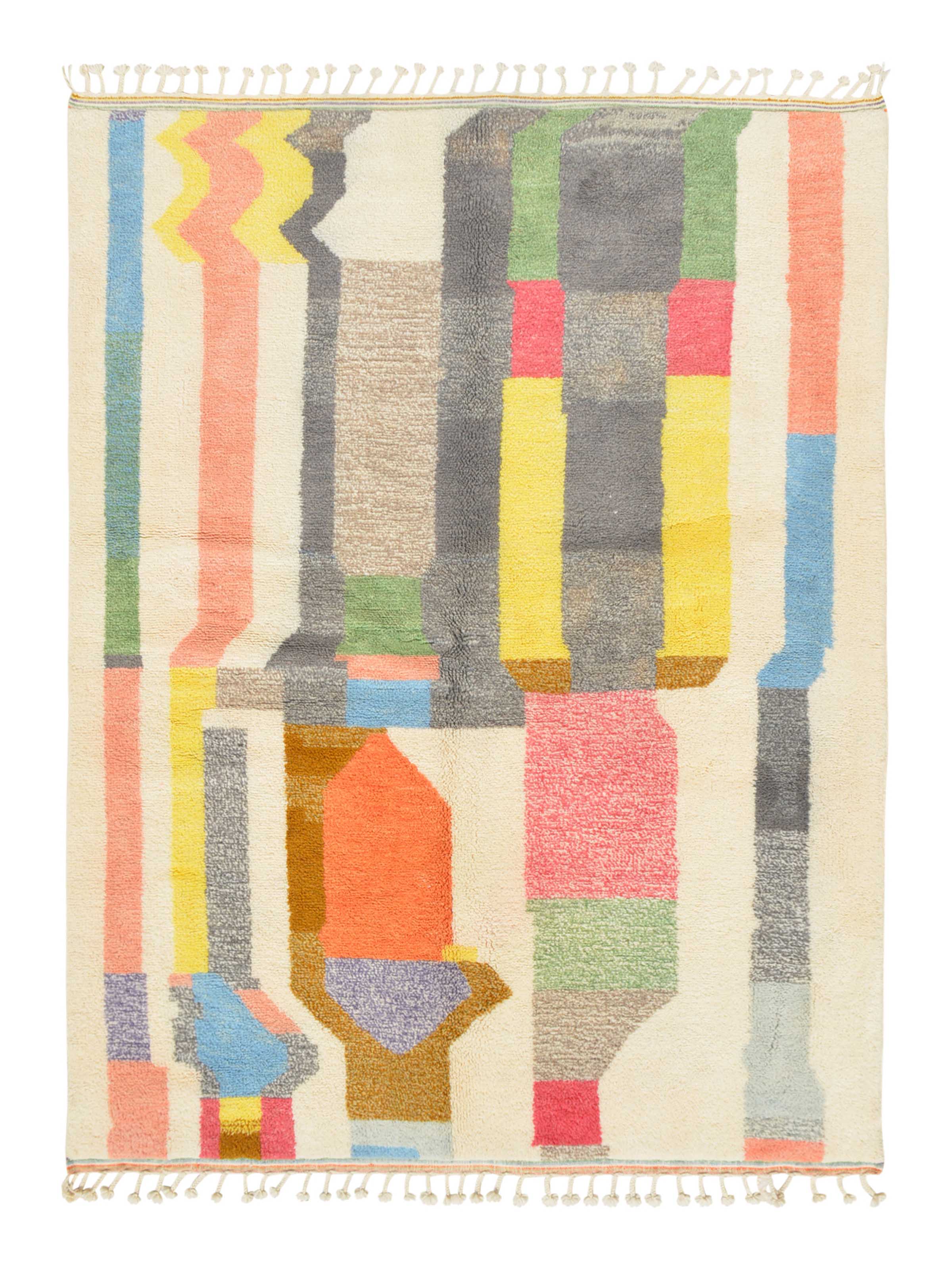 Boho Color Splash Designer Rug - Vibrant Elegance | Illuminate Collective