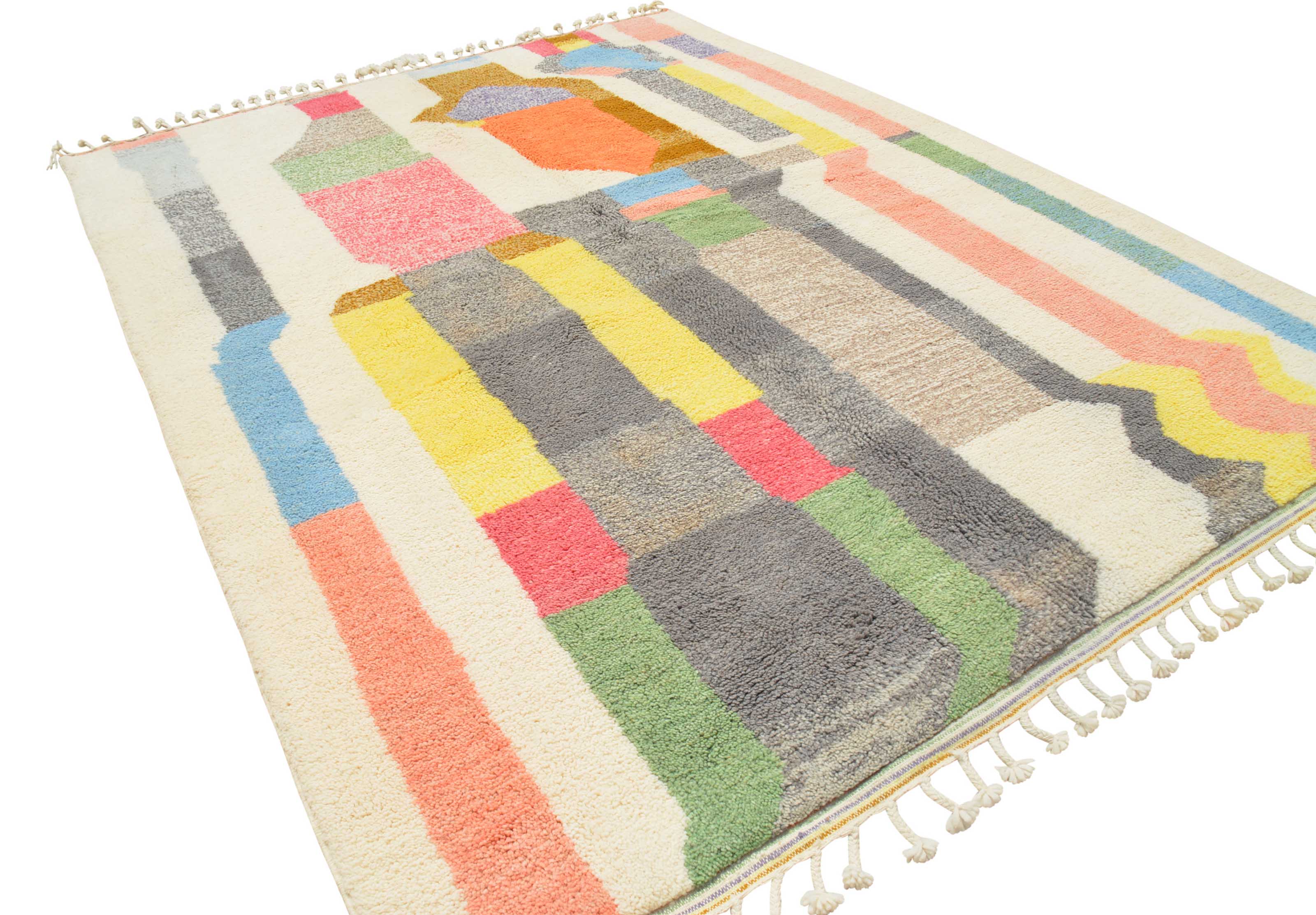 Boho Color Splash Designer Rug - Vibrant Elegance | Illuminate Collective