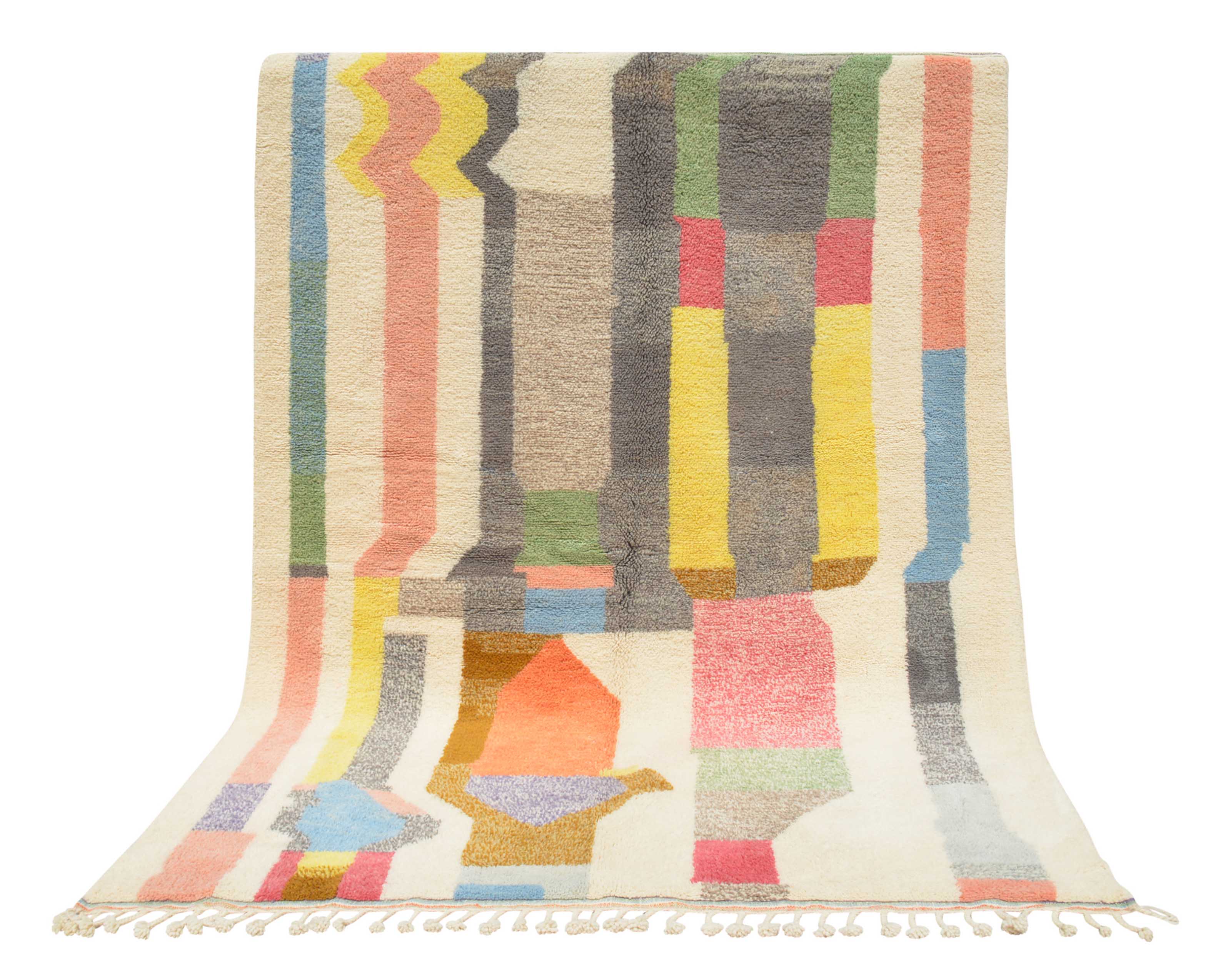 Boho Color Splash Designer Rug - Vibrant Elegance | Illuminate Collective