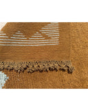 Brown Vintage Moroccan Rug | 6x12 Beni Ourain