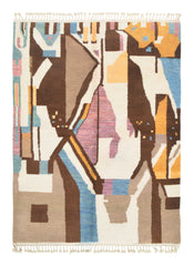 Caramel Charm Designer Rug - Elegance and Style | Illuminate Collective