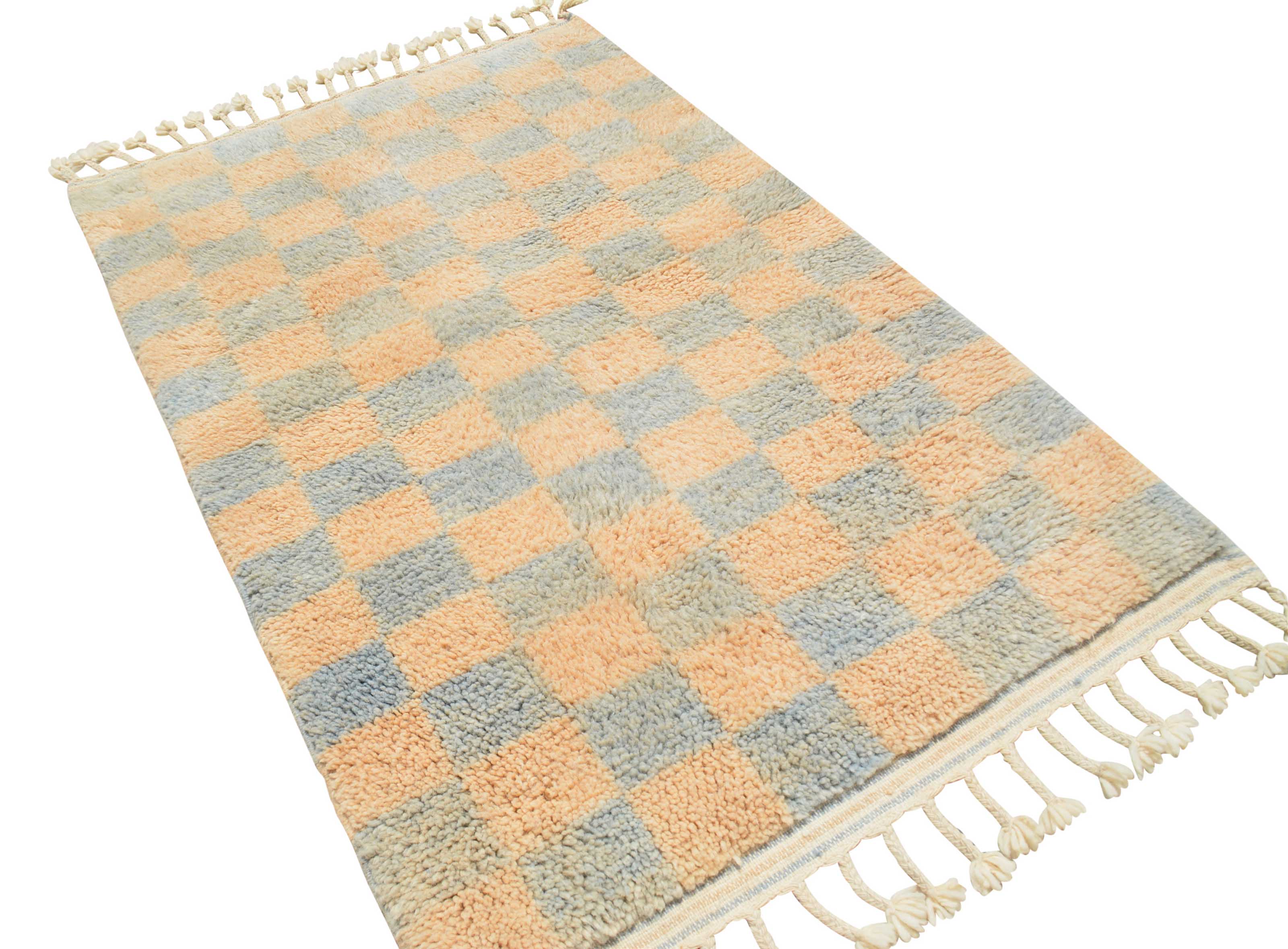 Chessboard || Moroccan Rug - Checker Pattern Elegance | Illuminate Collective