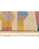 Colorful Abstract Handmade Moroccan Rug | 5x8